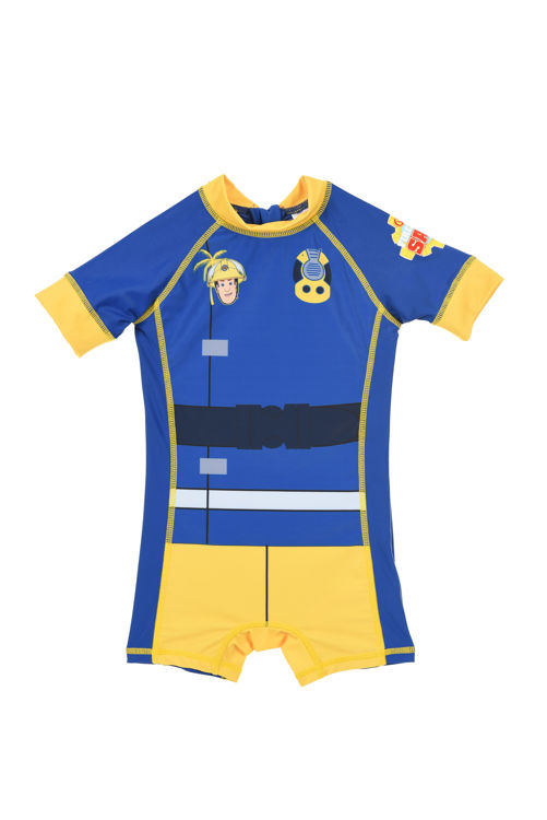 Picture of SE1863 -BOYS UV PROTECTION 50+ SWIMWEAR ALL IN ONE